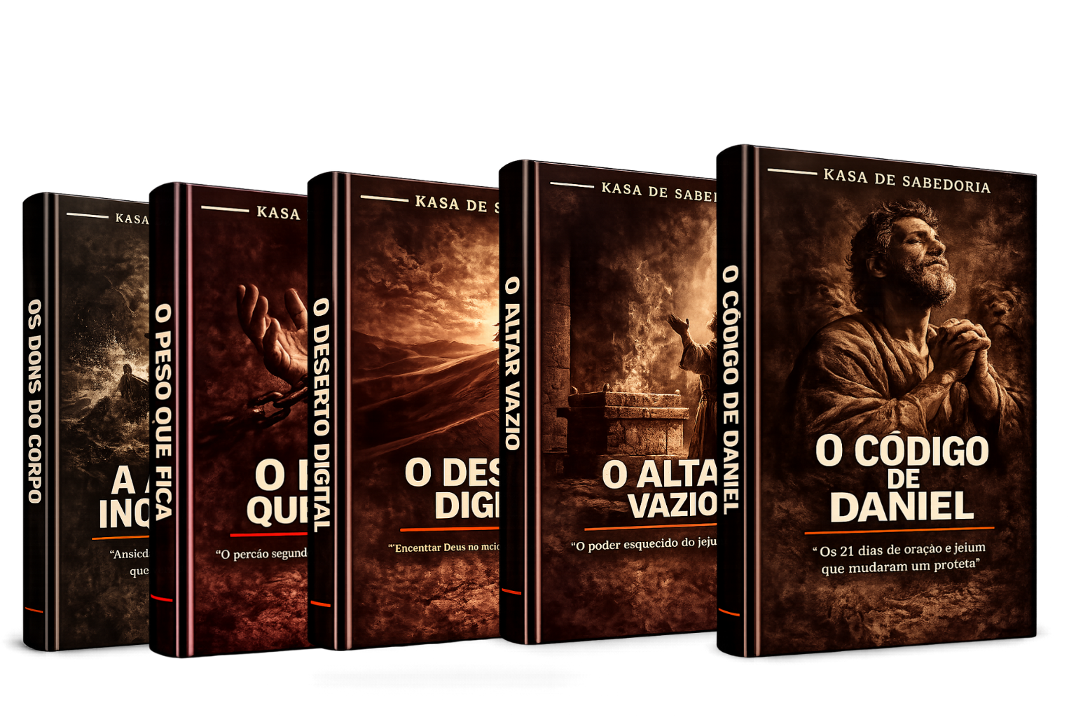 Kit Intimidade com Deus — todos os 5 guias